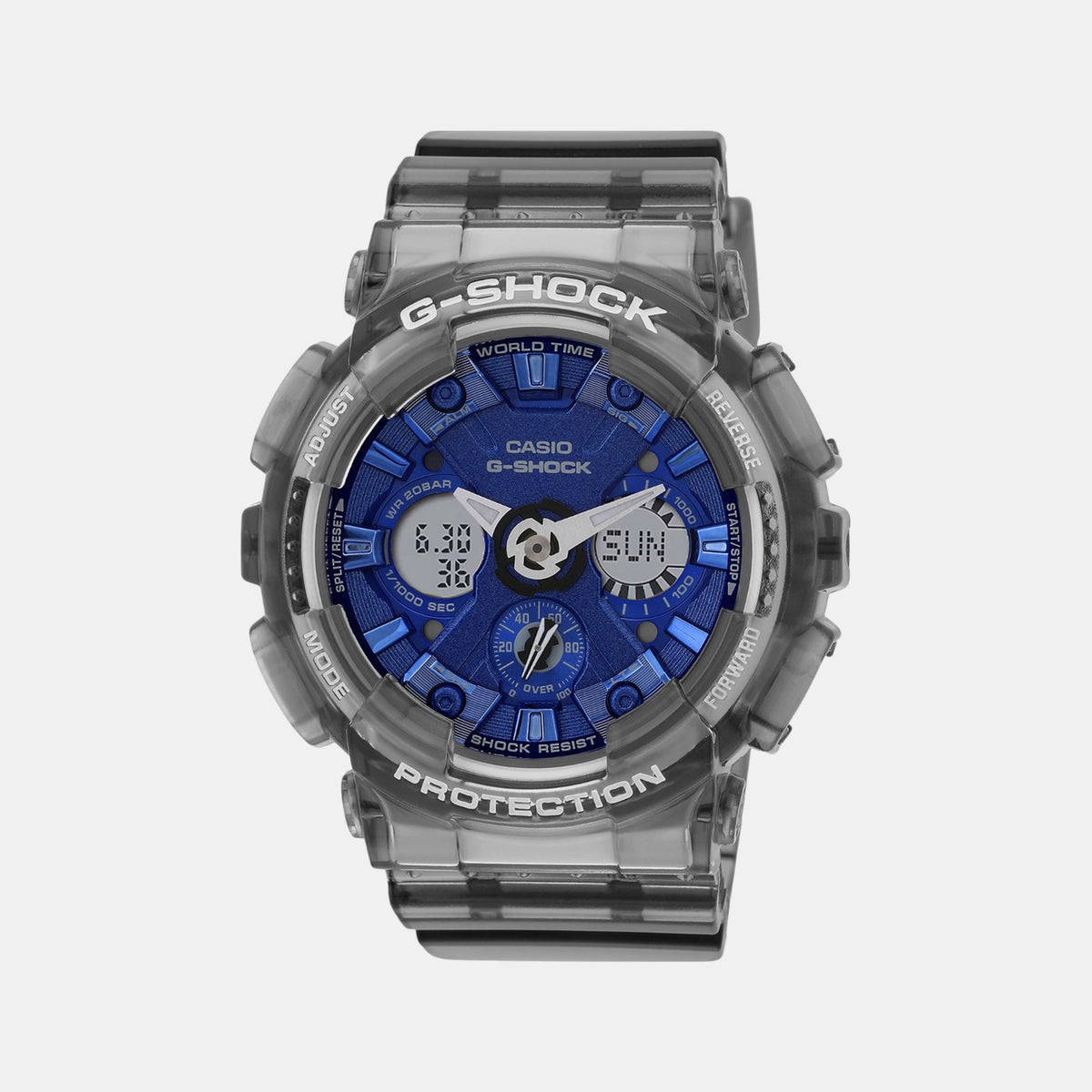 G-Shock Women Quartz Blue Dial Analog-Digital Resin Watch G1379