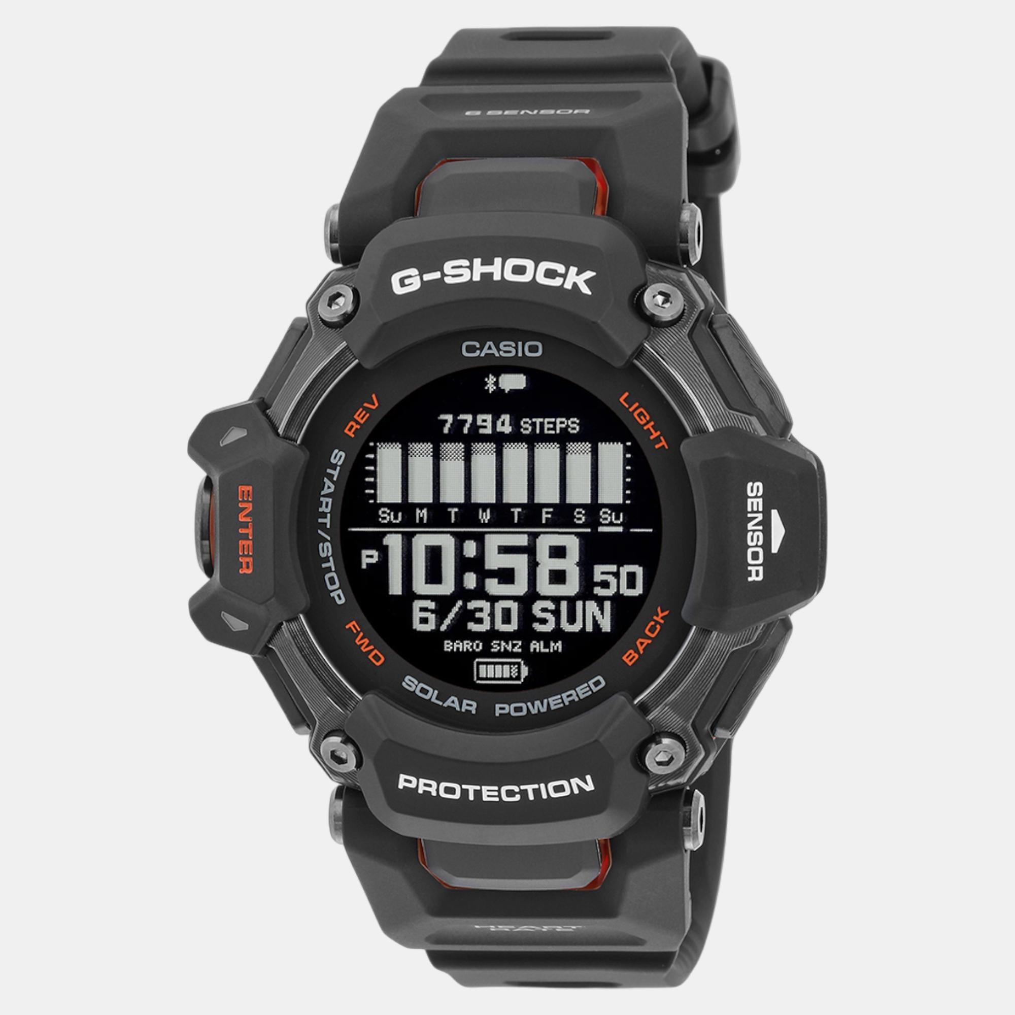 G-Shock Men Quartz Black Dial Digital Resin Watch G1381