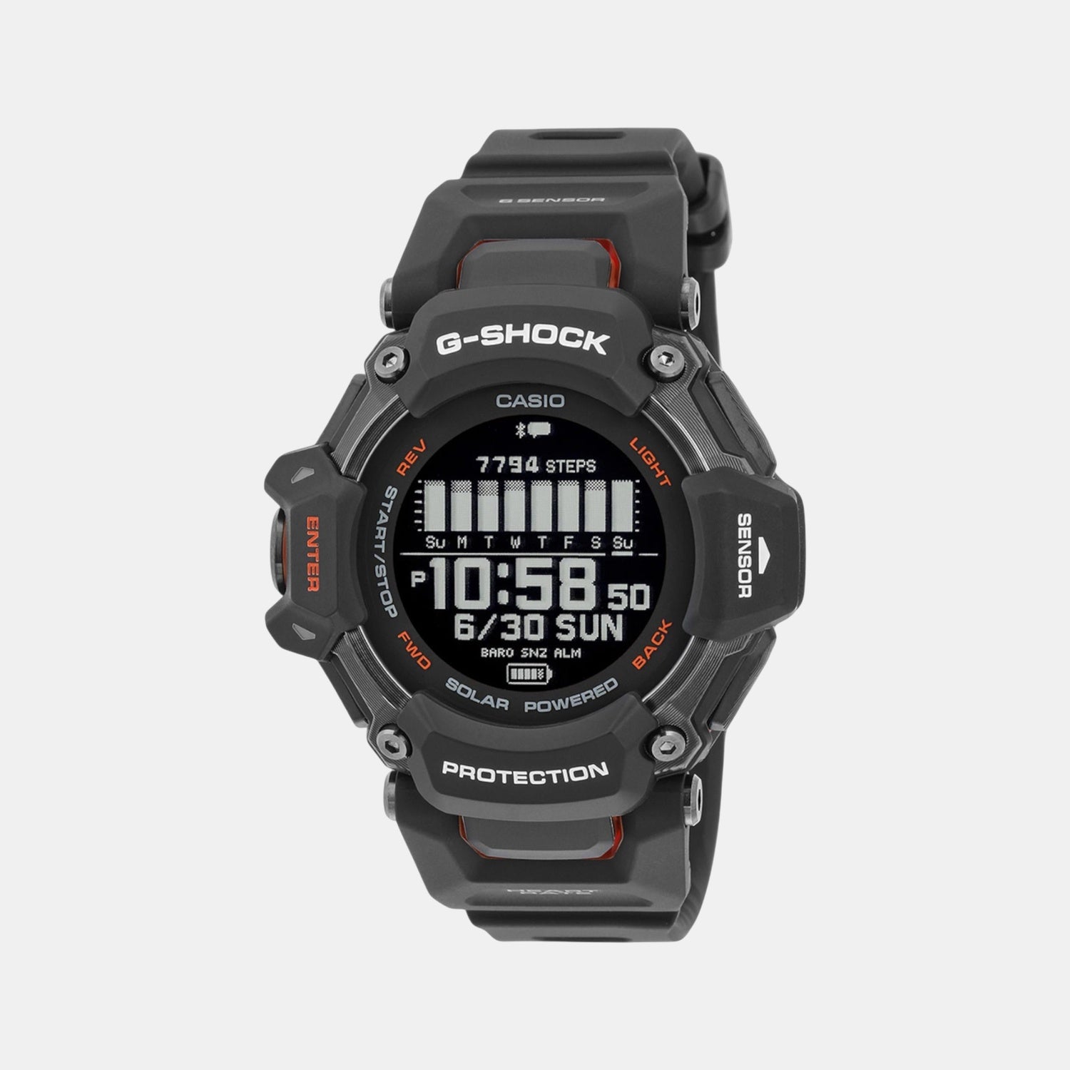 G-Shock Men Quartz Black Dial Digital Resin Watch G1381