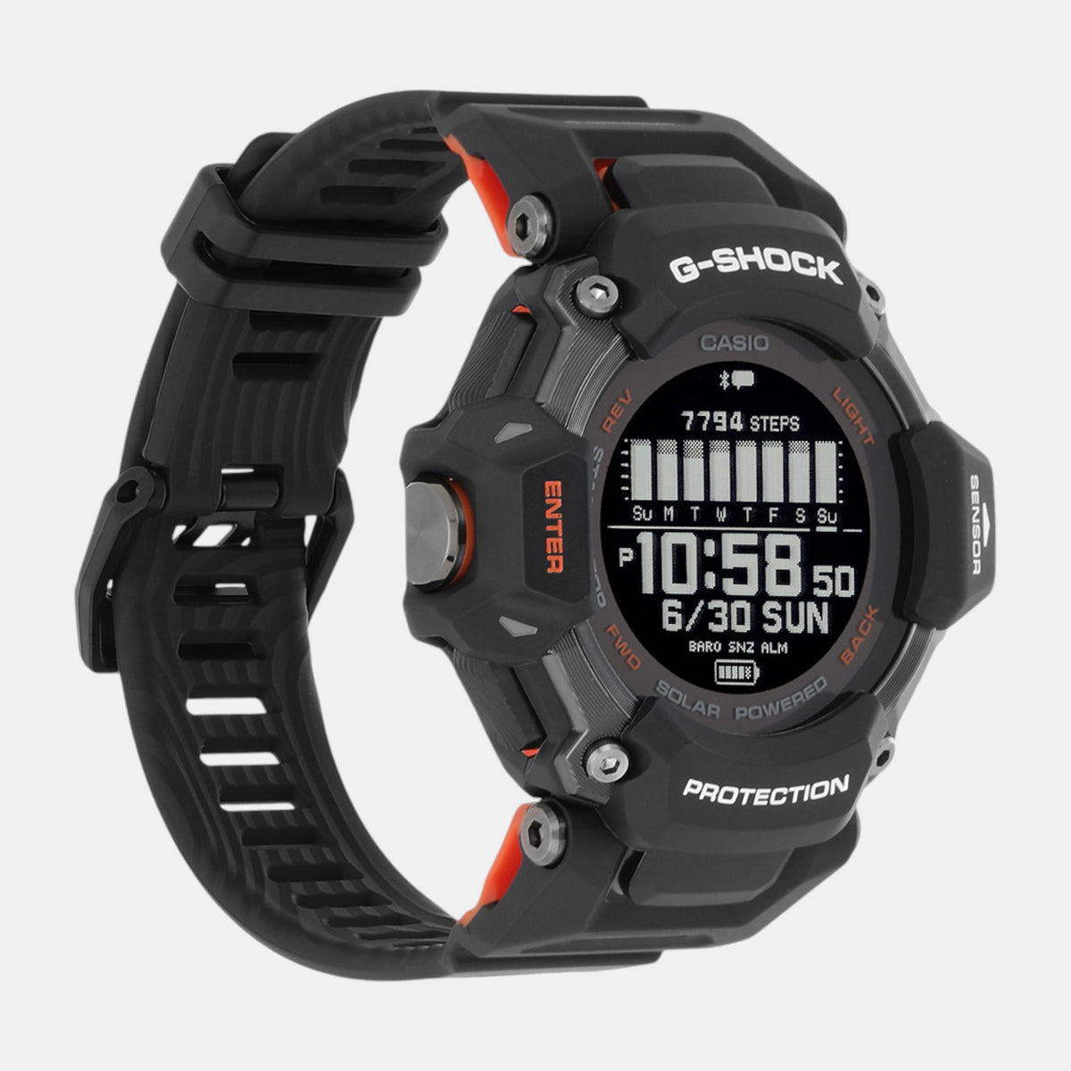 G-Shock Men Quartz Black Dial Digital Resin Watch G1381