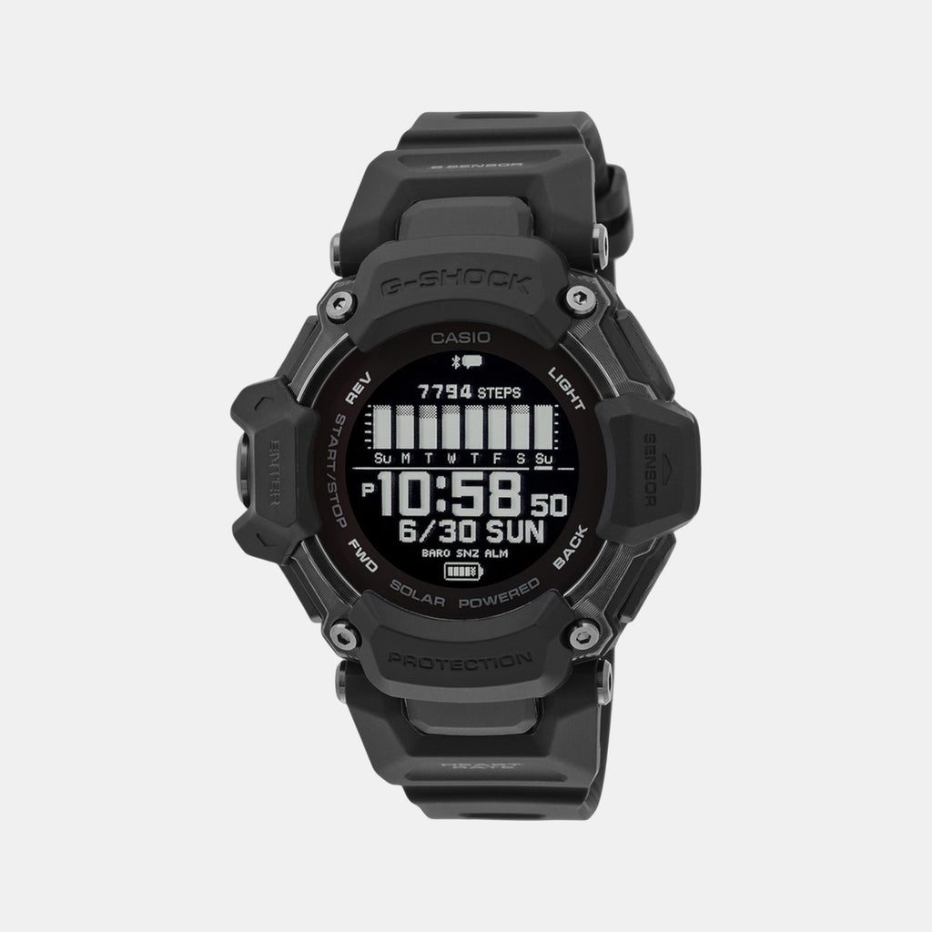 G-Shock Men Quartz Black Dial Digital Resin Watch G1382