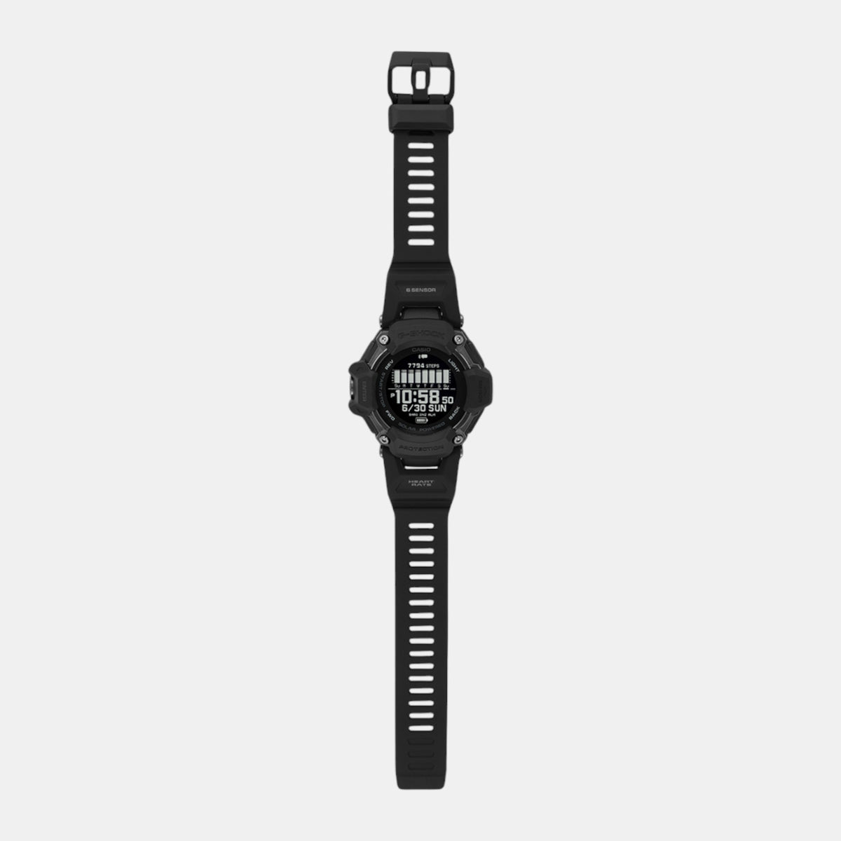 G-Shock Men Quartz Black Dial Digital Resin Watch G1382