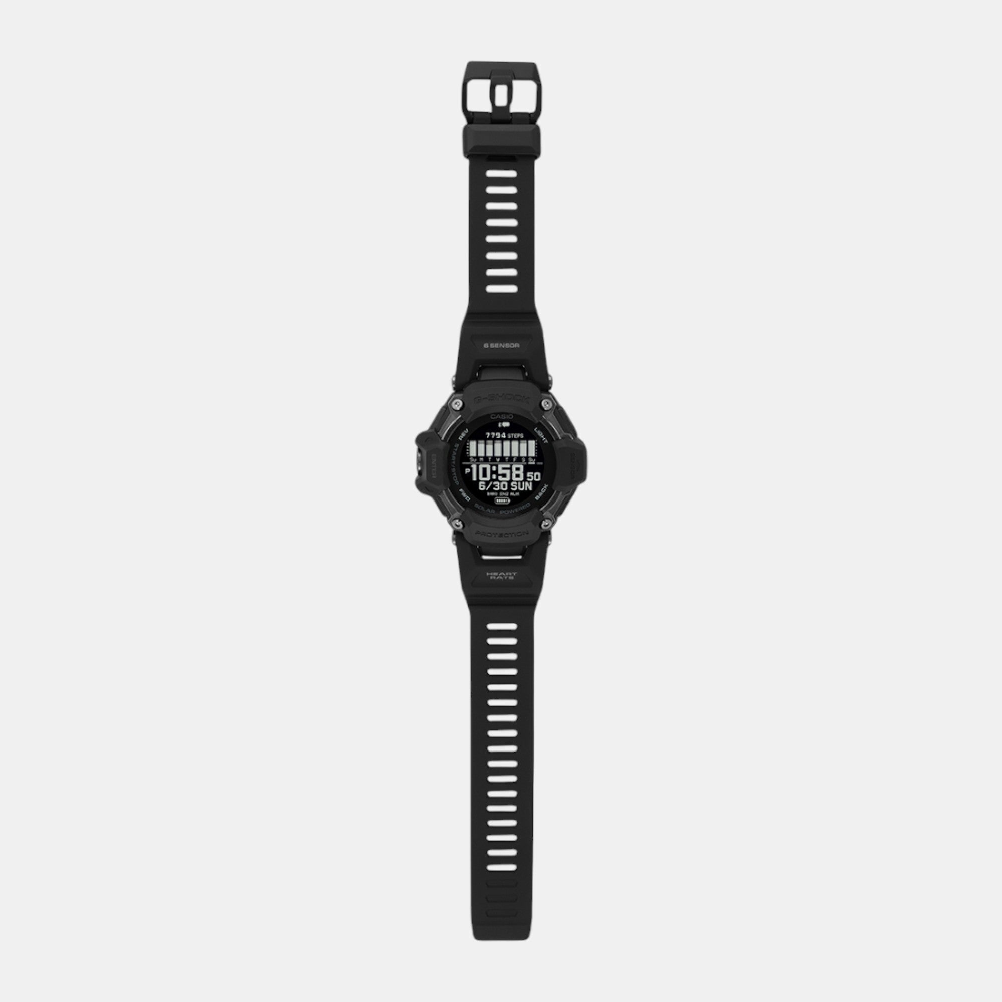 G-Shock Men Quartz Black Dial Digital Resin Watch G1382