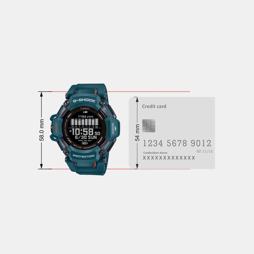G-Shock Men Quartz Black Dial Digital Resin Watch G1383