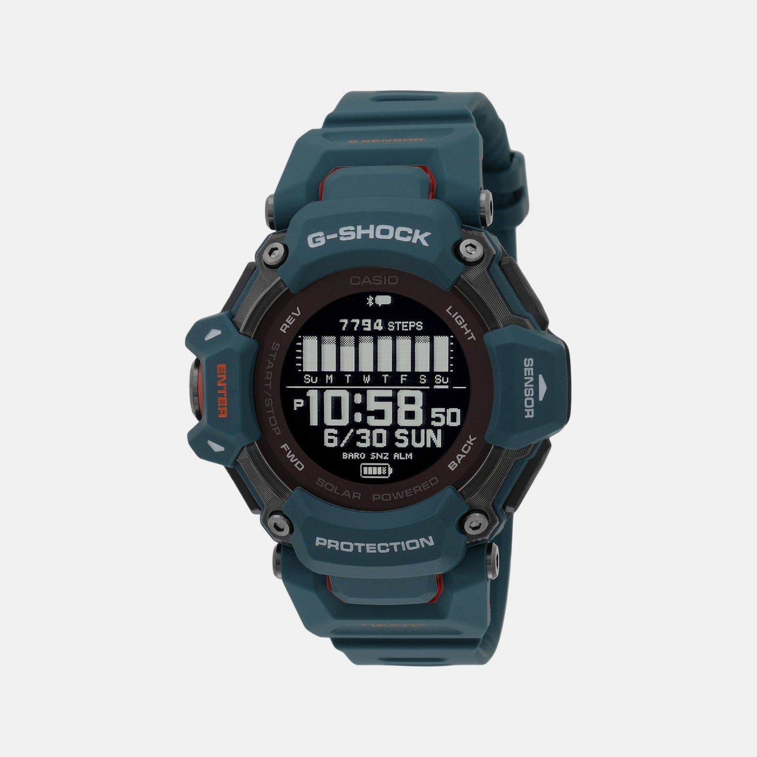 G-Shock Men Quartz Black Dial Digital Resin Watch G1383