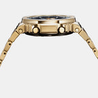 G-Shock Men Quartz Black Dial Analog-Digital Stainless Steel Watch G1384