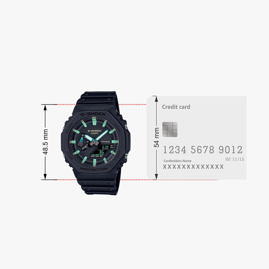 G-Shock Men Quartz Black Dial Analog-Digital Resin Watch G1388