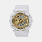 G-Shock Women Women Quartz Gold Dial Analog-Digital Resin Watch G1400
