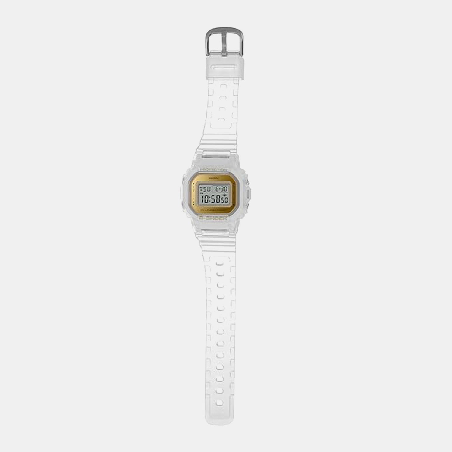 G-Shock Women Quartz White Dial Digital Resin Watch G1402