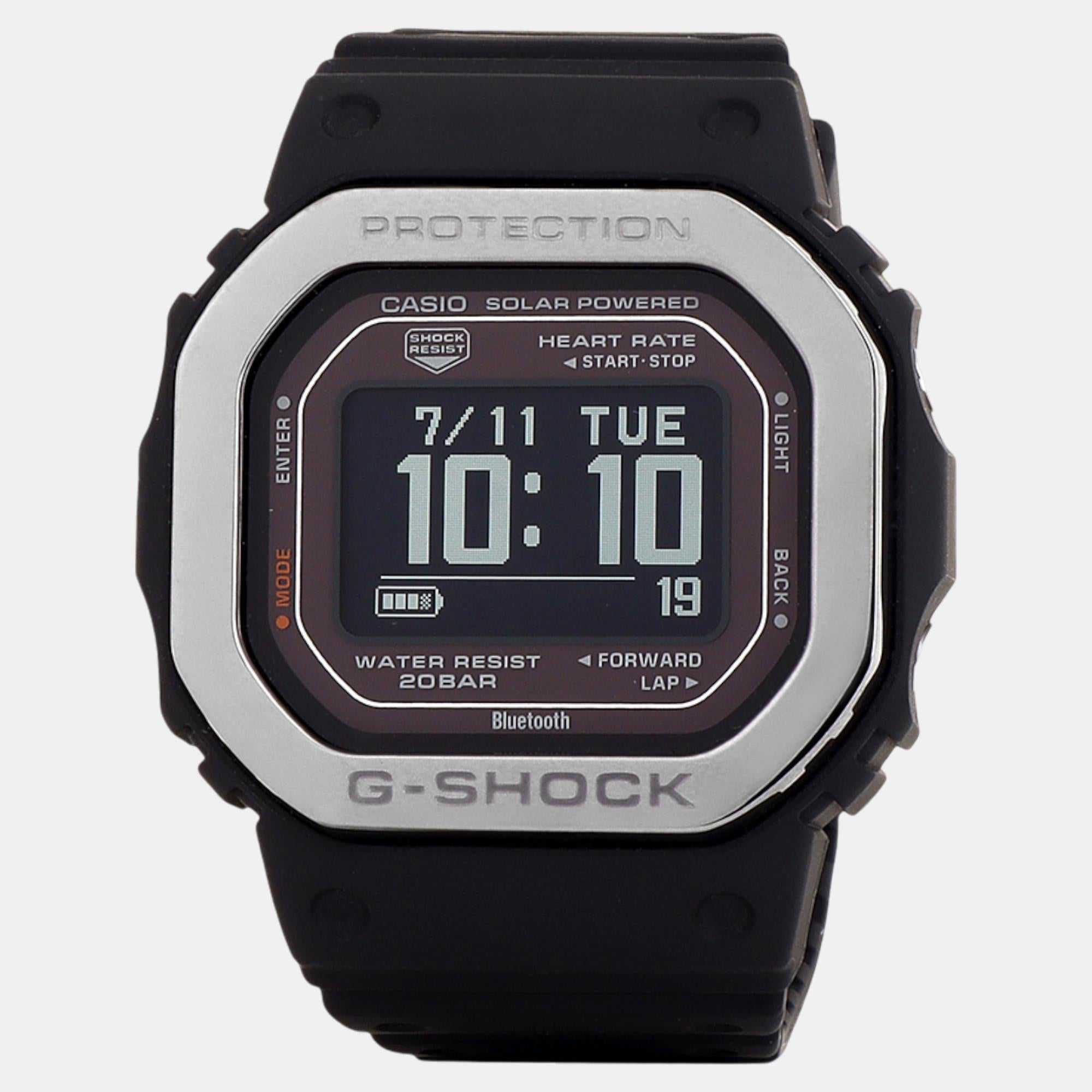 G-Shock Men Quartz Black Dial Digital Resin Watch G1406