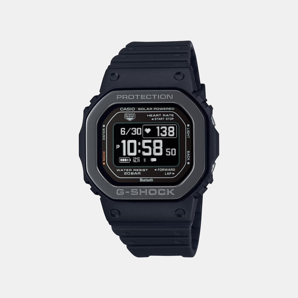 G-Shock Men Quartz Black Dial Digital Resin Watch G1406