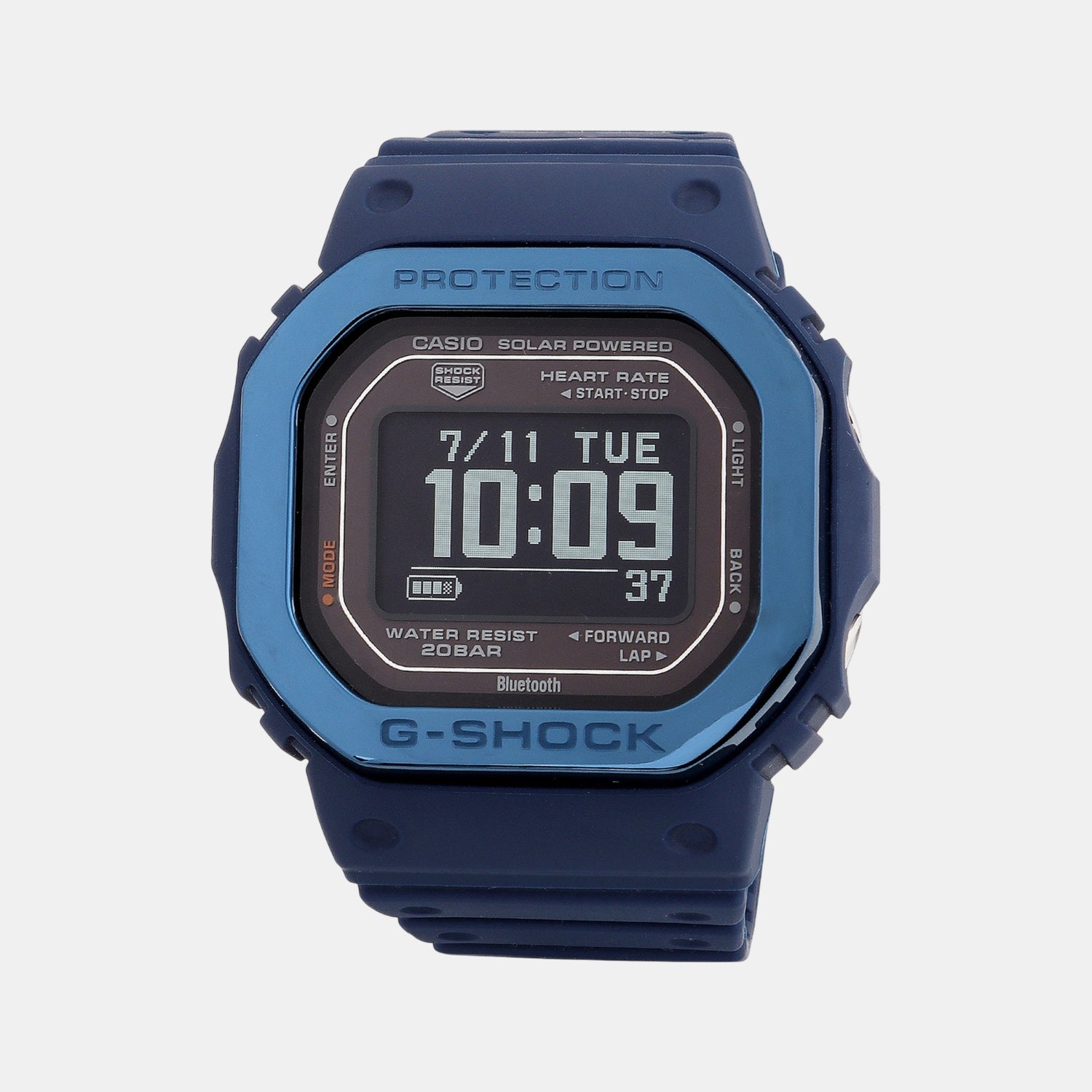 G-Shock Men Solar Blue Dial Digital Resin Watch DW-H5600MB-2 G1407