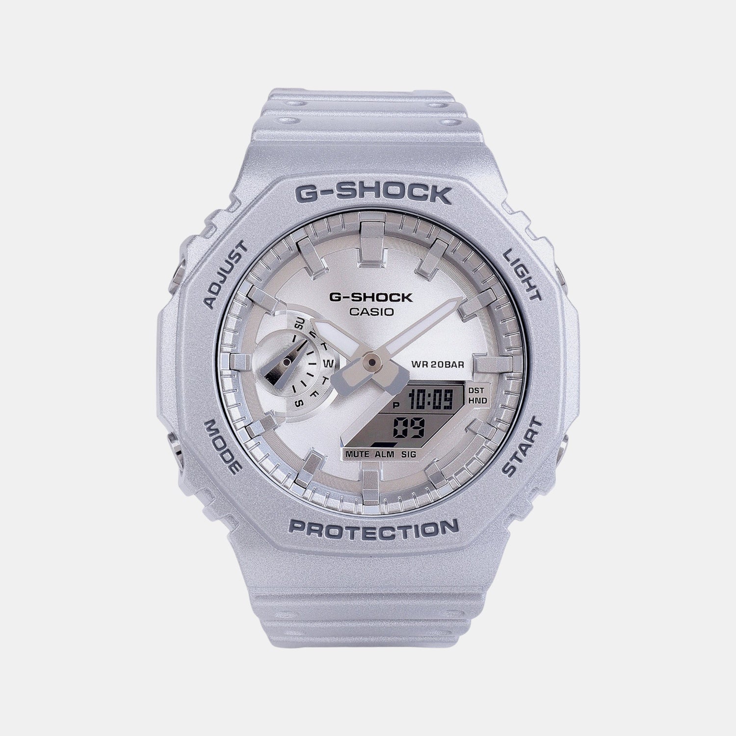 G-Shock Men Quartz Grey Dial Analog-Digital Resin Watch G1413
