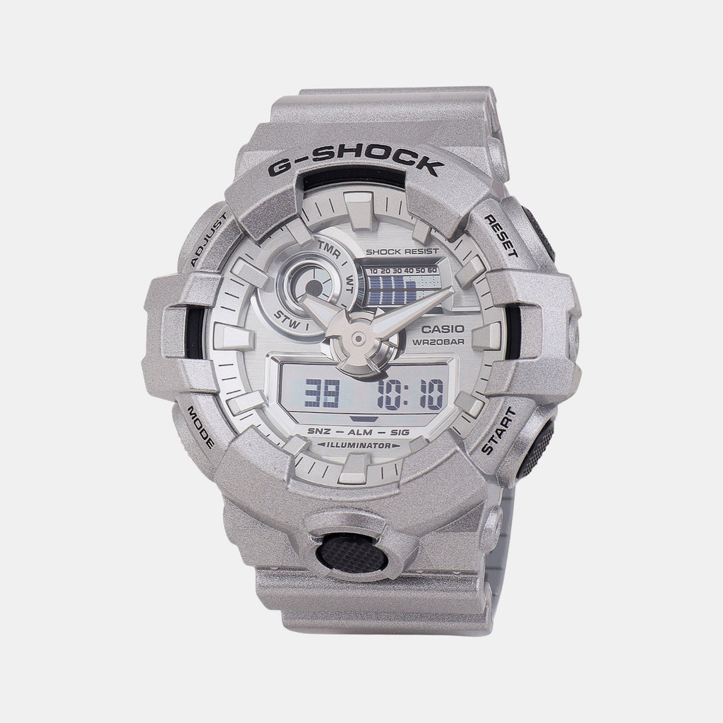 G-Shock Men Quartz Grey Dial Analog-Digital Resin Watch G1415