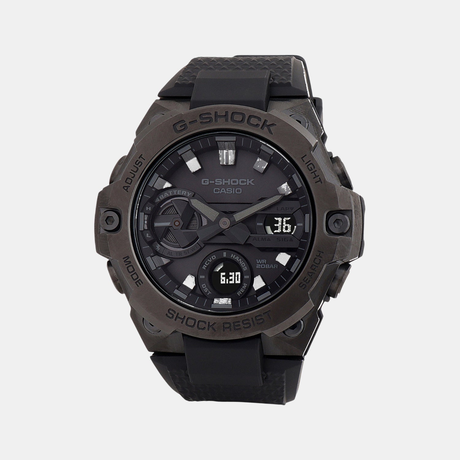 G-Shock Men Quartz Black Dial Analog-Digital Resin Watch G1417