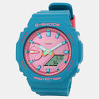 G-Shock Women Quartz Pink Dial Analog-Digital Resin Watch G1418