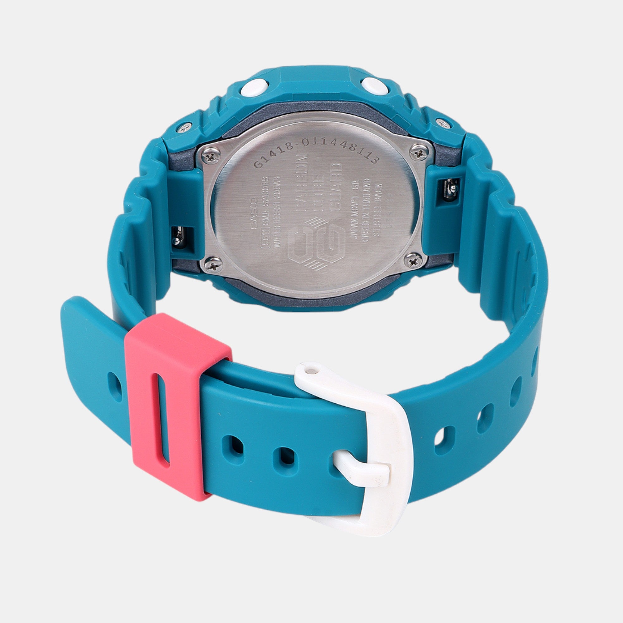 G-Shock Women Quartz Pink Dial Analog-Digital Resin Watch G1418