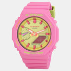 G-Shock Women Quartz Green Dial Analog-Digital Resin Watch G1419