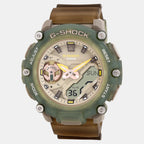 G-Shock Women Quartz Green Dial Analog-Digital Resin Watch G1421