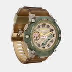 G-Shock Women Quartz Green Dial Analog-Digital Resin Watch G1421