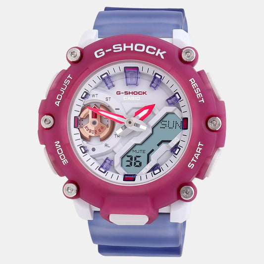 G-Shock Women Quartz Purple Dial Analog-Digital Resin Watch G1423
