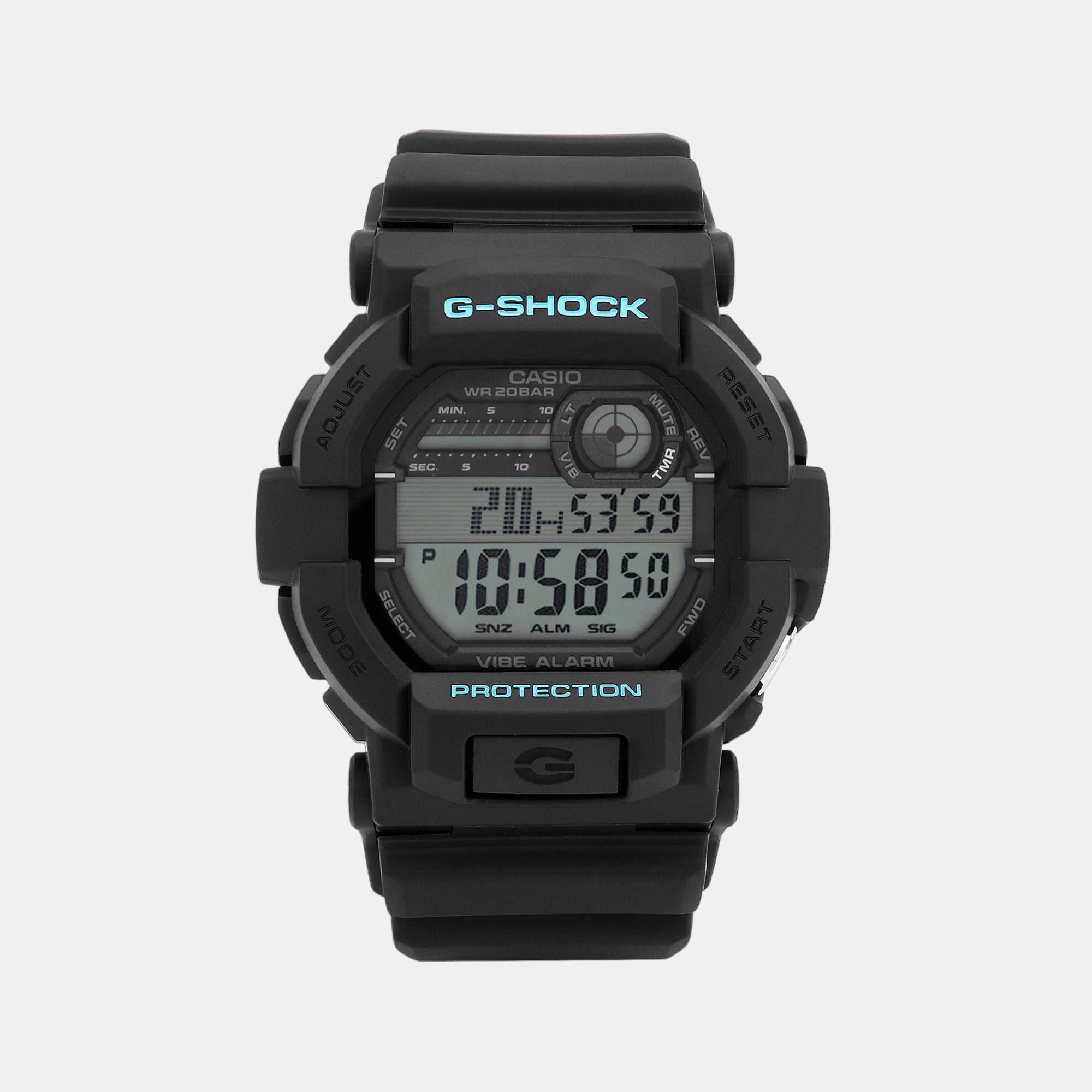 Casio Round Black Digital watch