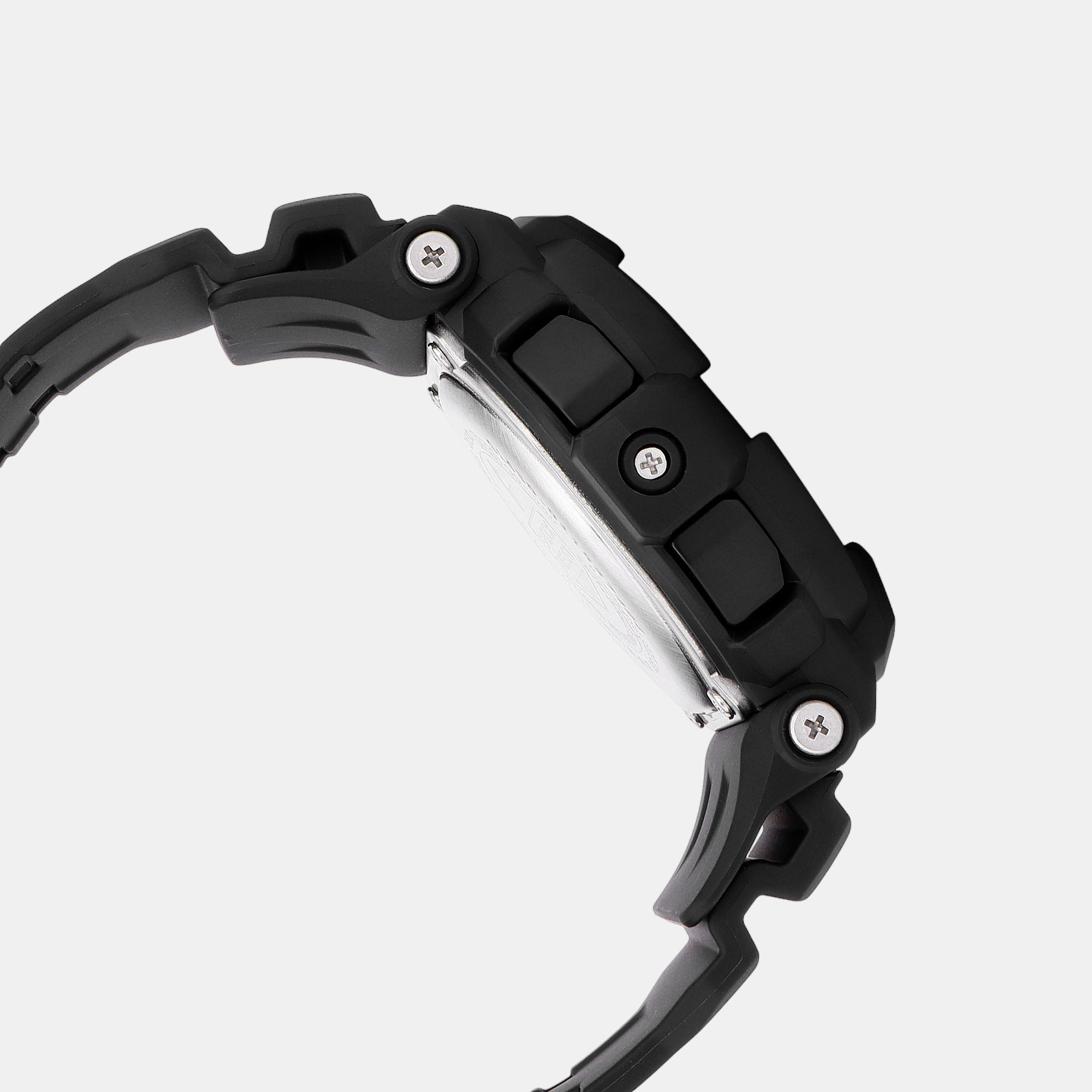 Casio Men Round Black watch