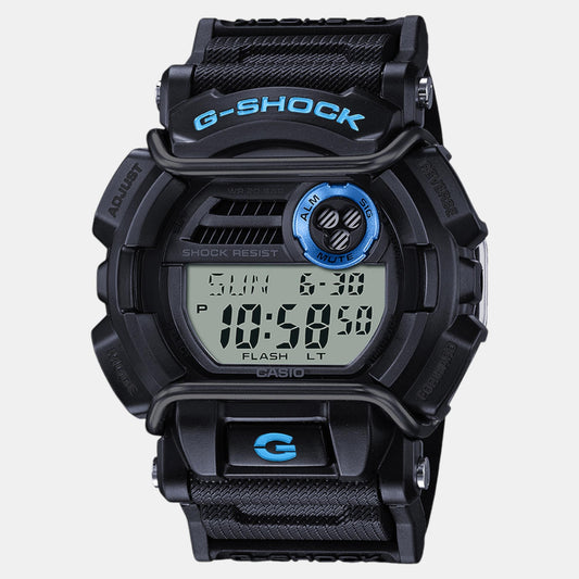 G-Shock Men Quartz Black Dial Digital Resin Watch G1431