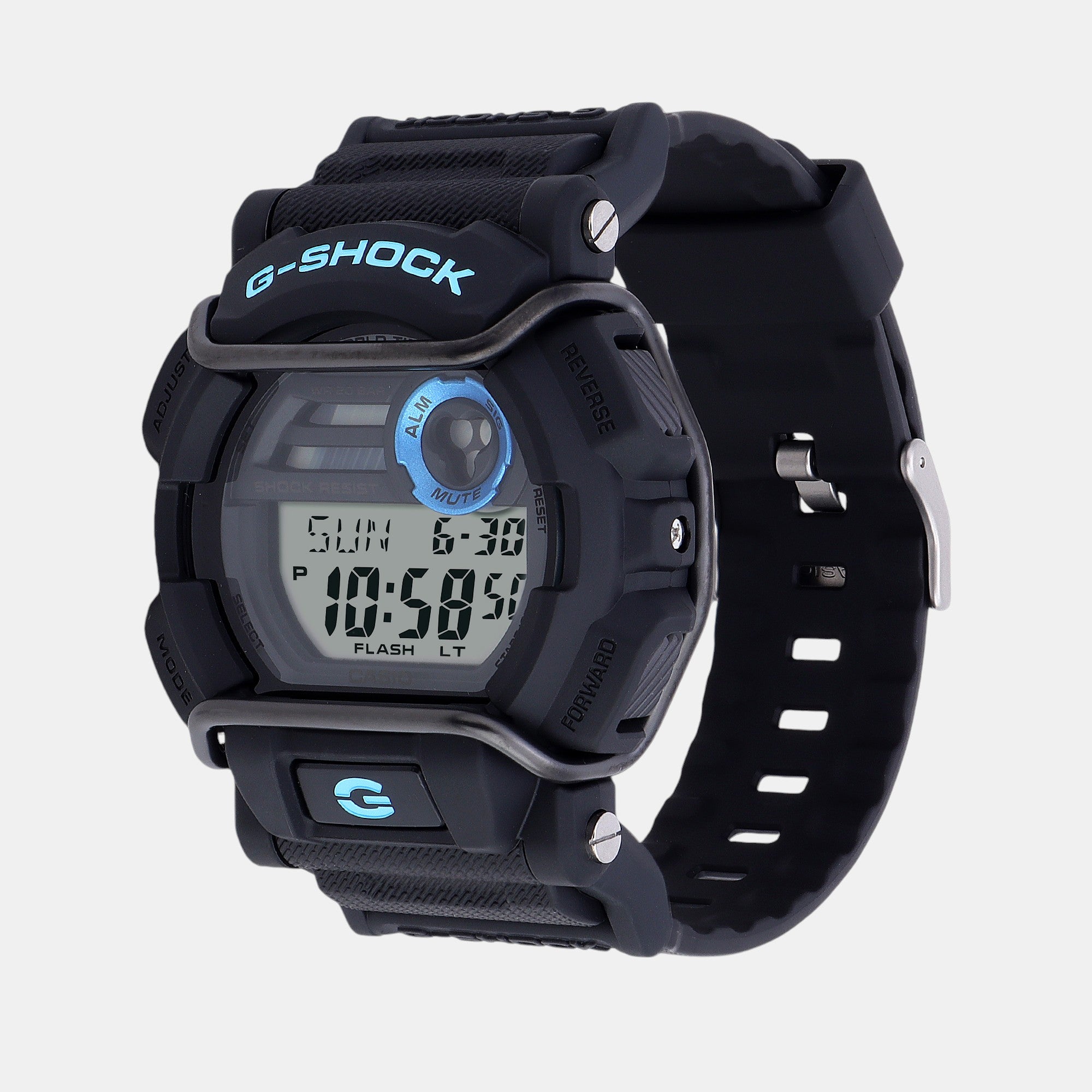 G-Shock Men Quartz Black Dial Digital Resin Watch G1431