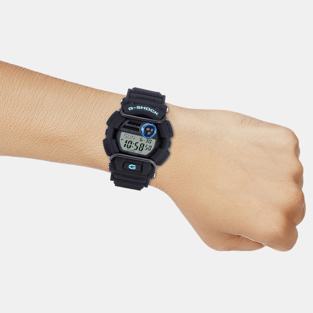 G-Shock Men Quartz Black Dial Digital Resin Watch G1431