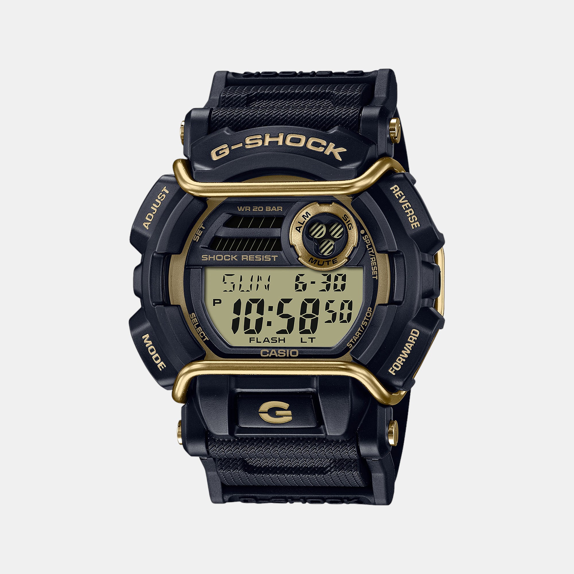 Casio Round Black Digital watch
