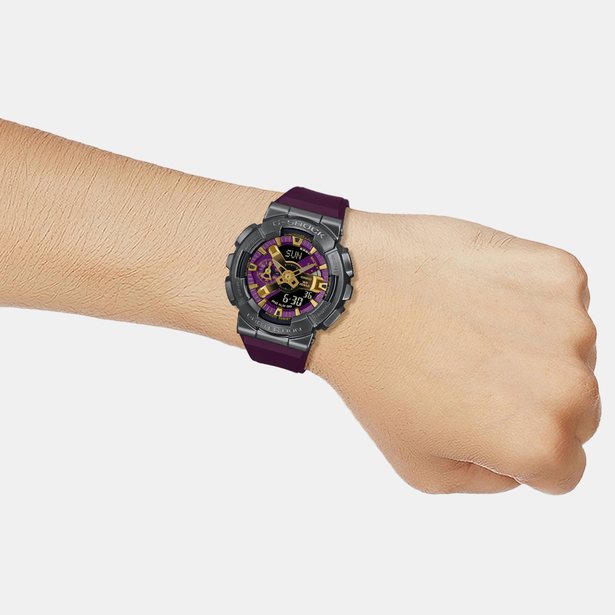 Casio 49 mm Purple Quartz watch
