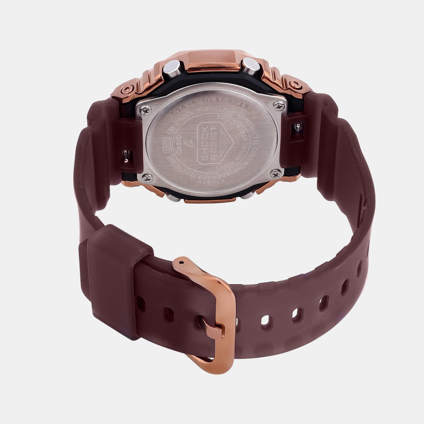 G-Shock Men's Brown Analog-Digital Resin Watch G1436 - GM-2100CL-5ADR