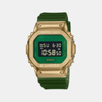 Casio Rectangular Green Digital watch