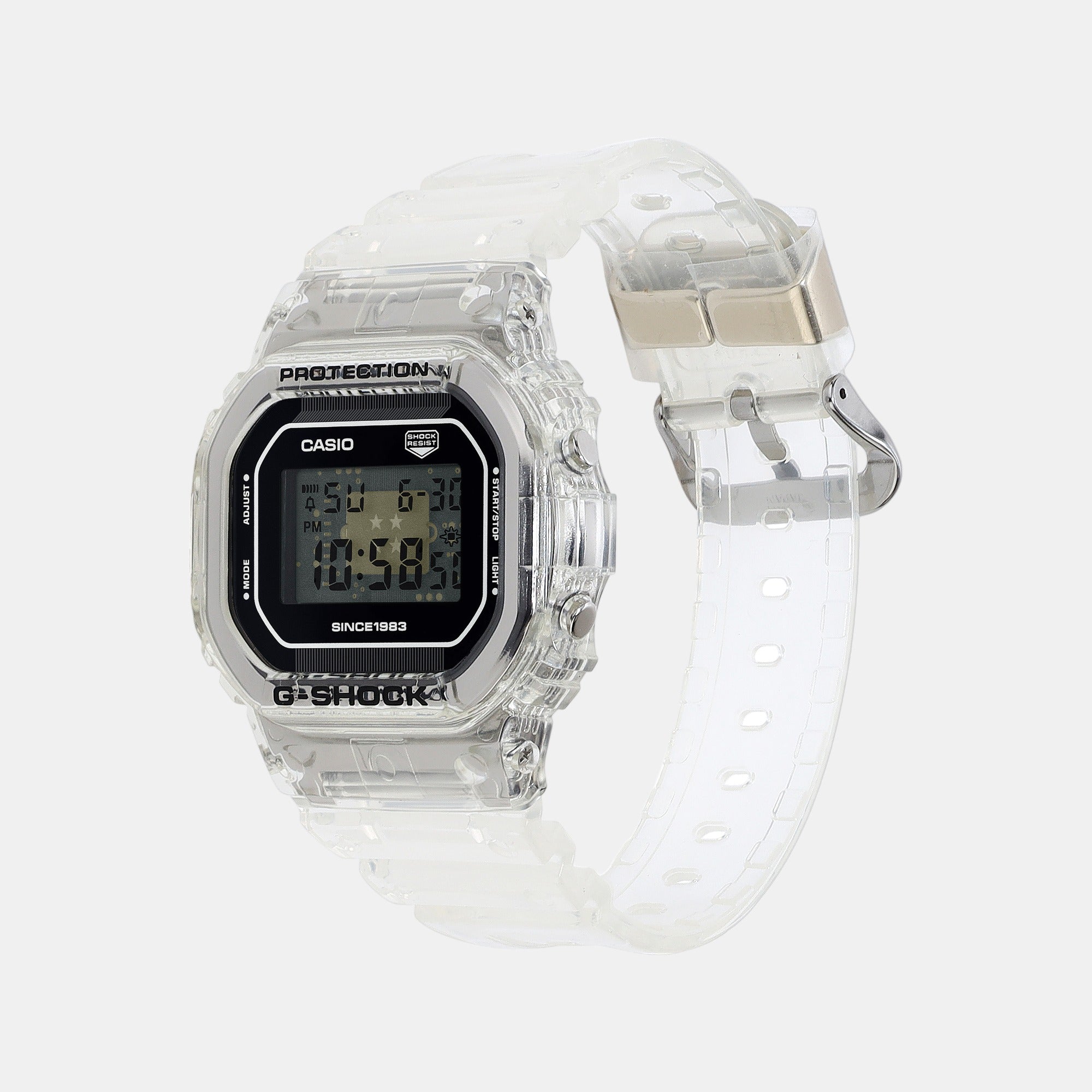 Casio Octagon Quartz Digital Men watch