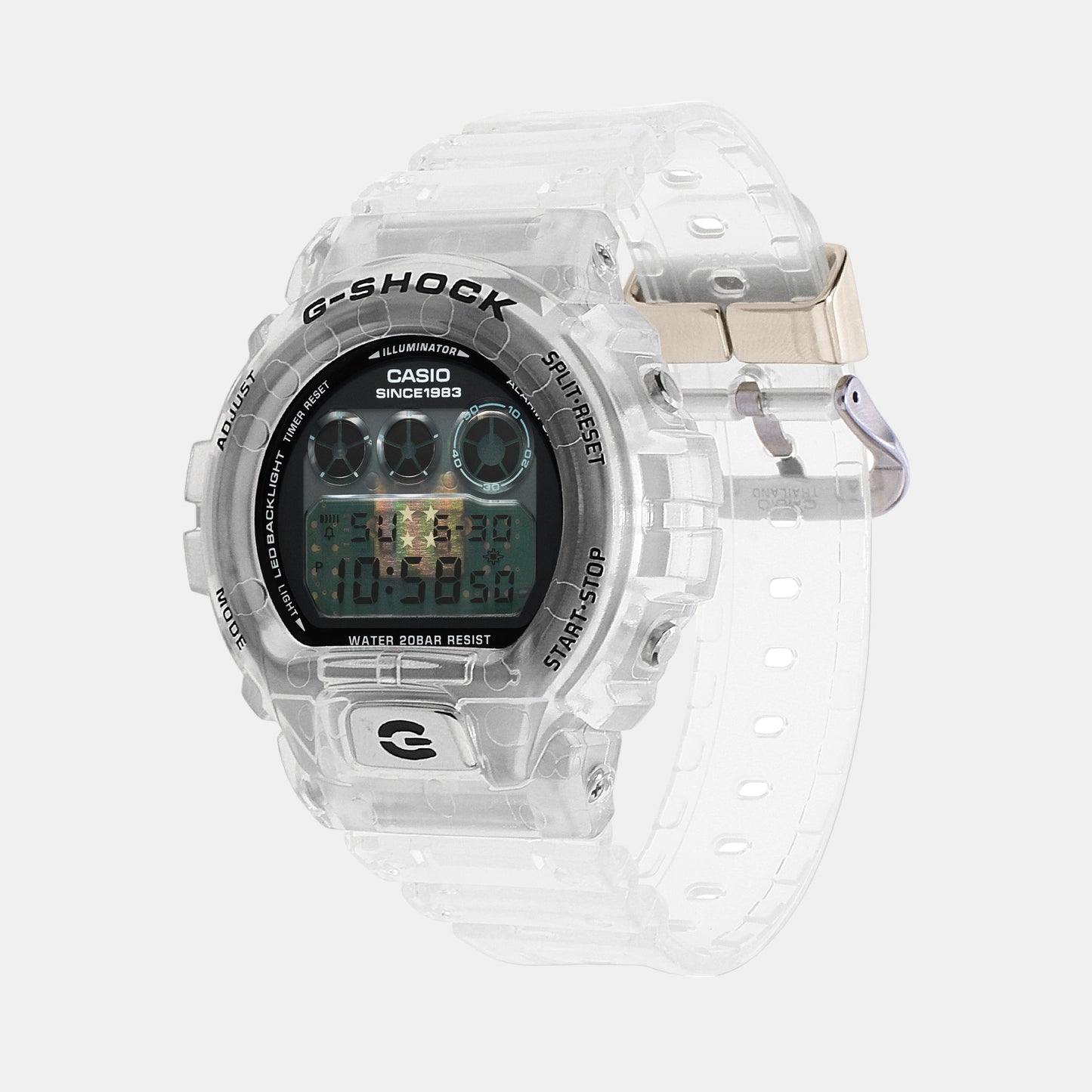 G-Shock Male Black Digital Resin Watch G1439