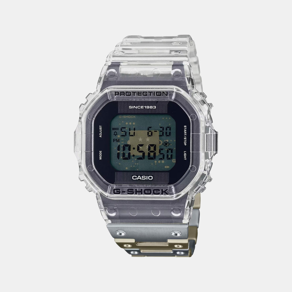 G-Shock Men Quartz Black Dial Digital Stainless Steel Watch G1440