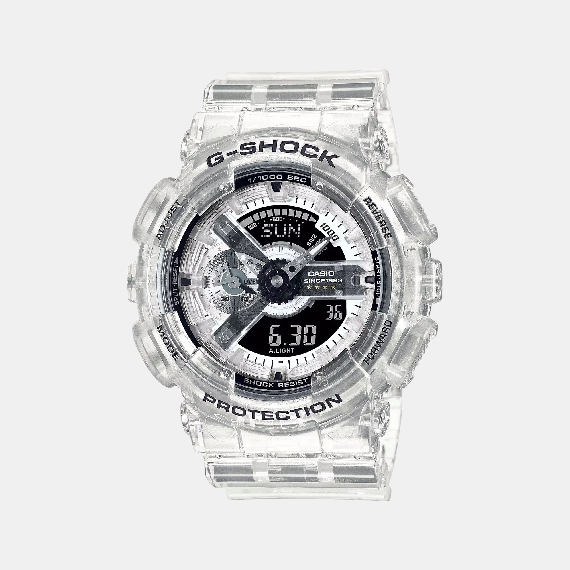 Casio Round Black Analog-Digital watch