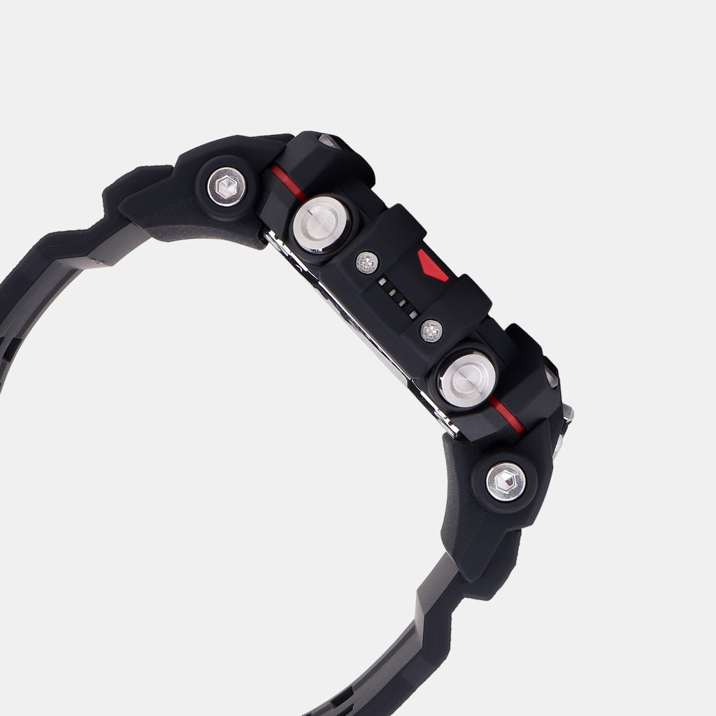 Casio Men Round Black watch