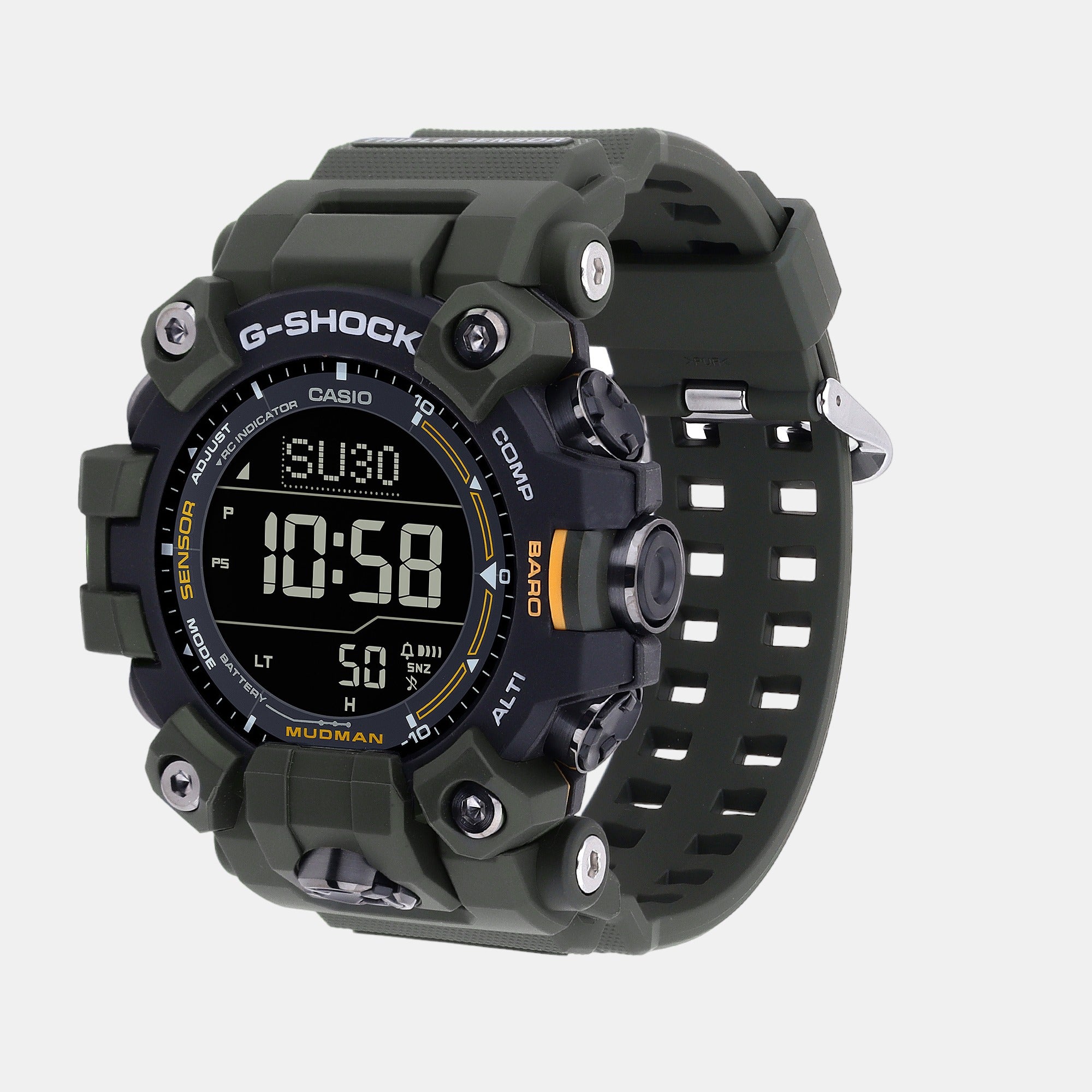 Casio Round Quartz Digital Men watch