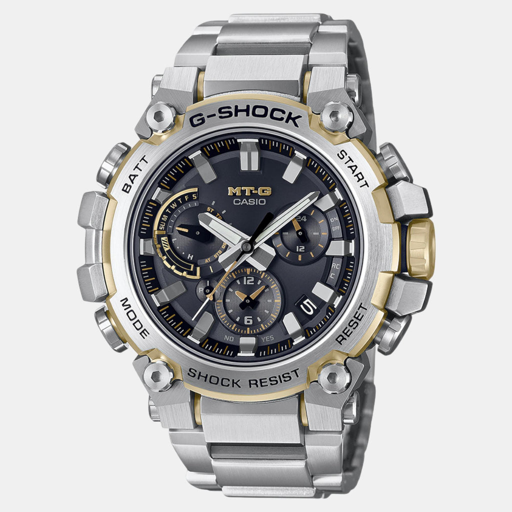 G-Shock Men Quartz Black Dial Chronograph Metal Watch G1446