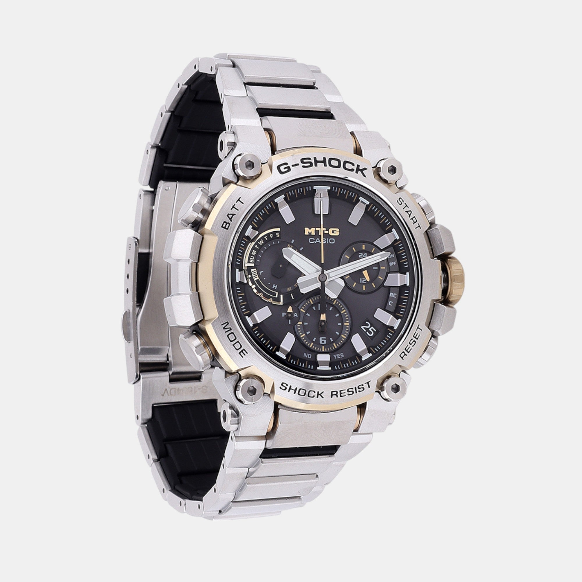 G-Shock Men Quartz Black Dial Chronograph Metal Watch G1446