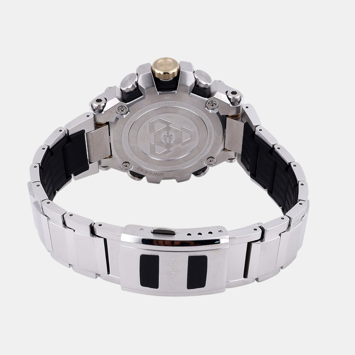 G-Shock Men Quartz Black Dial Chronograph Stainless Steel Watch G1446