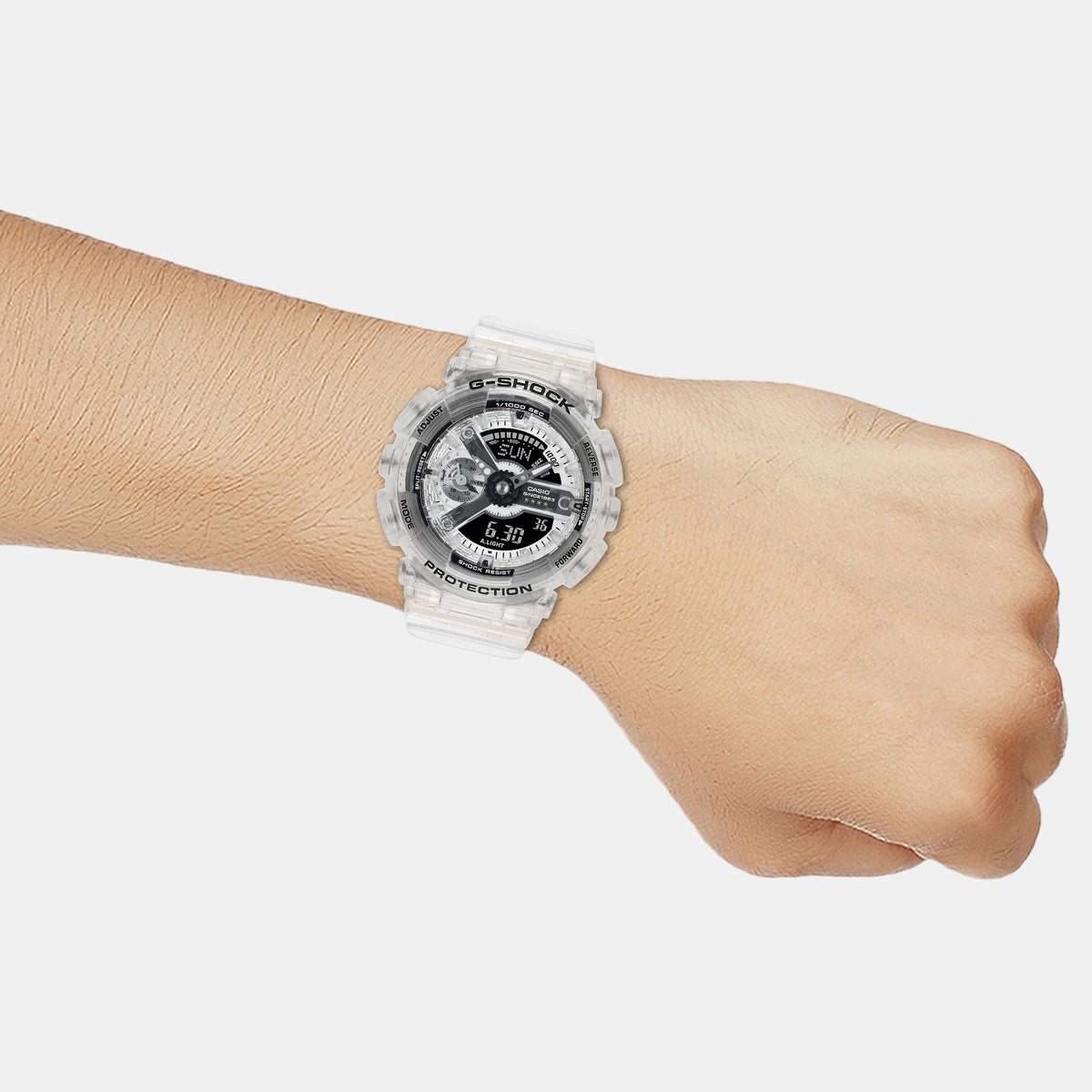 Casio 46 mm White Quartz watch