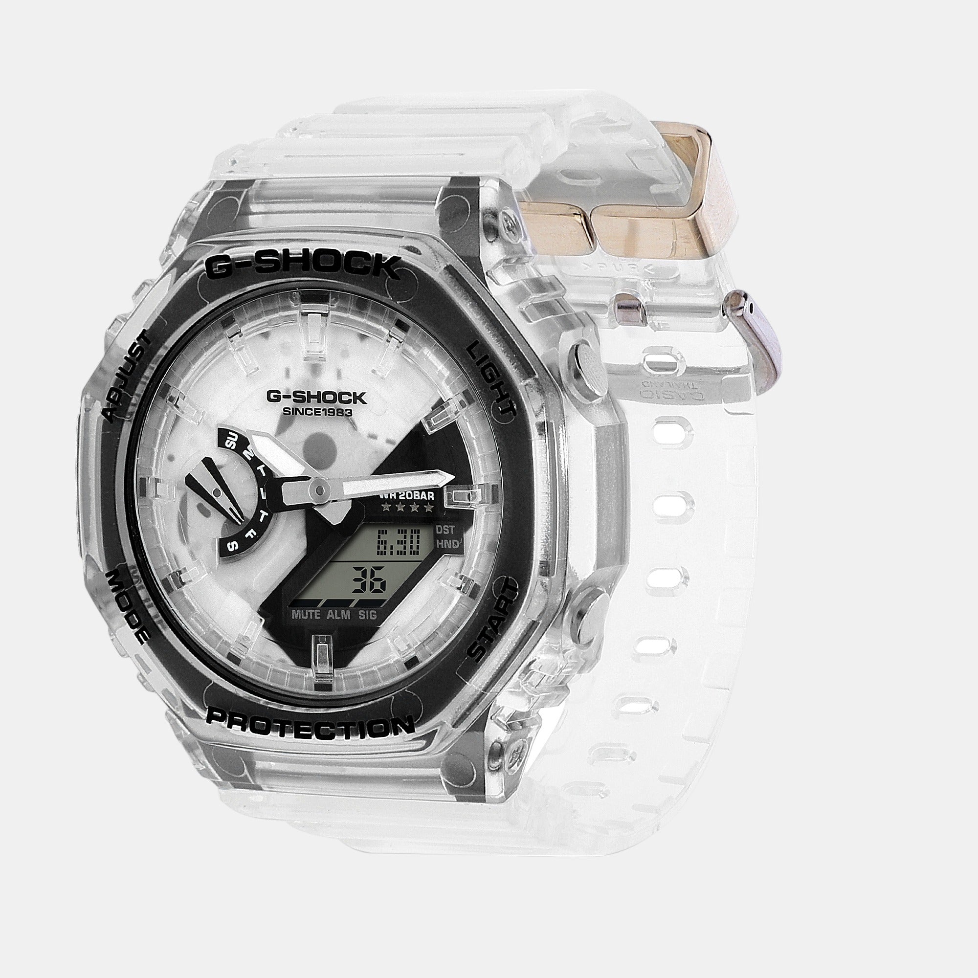 Casio Resin White watch