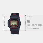 G-Shock Men Quartz Black Dial Digital Resin Watch G1452