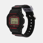 G-Shock Men Quartz Black Dial Digital Resin Watch G1452