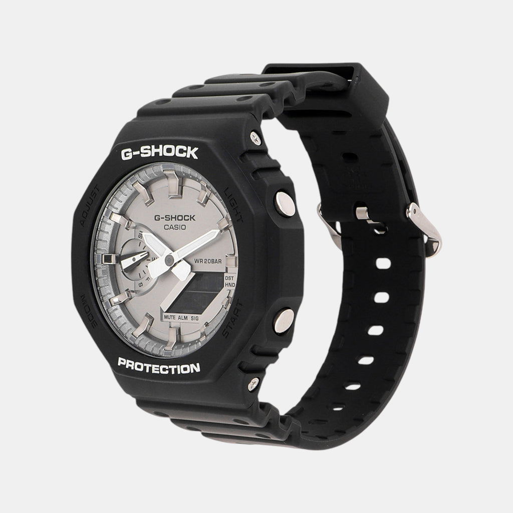 G-Shock Men Quartz Silver Dial Analog-Digital Resin Watch G1454