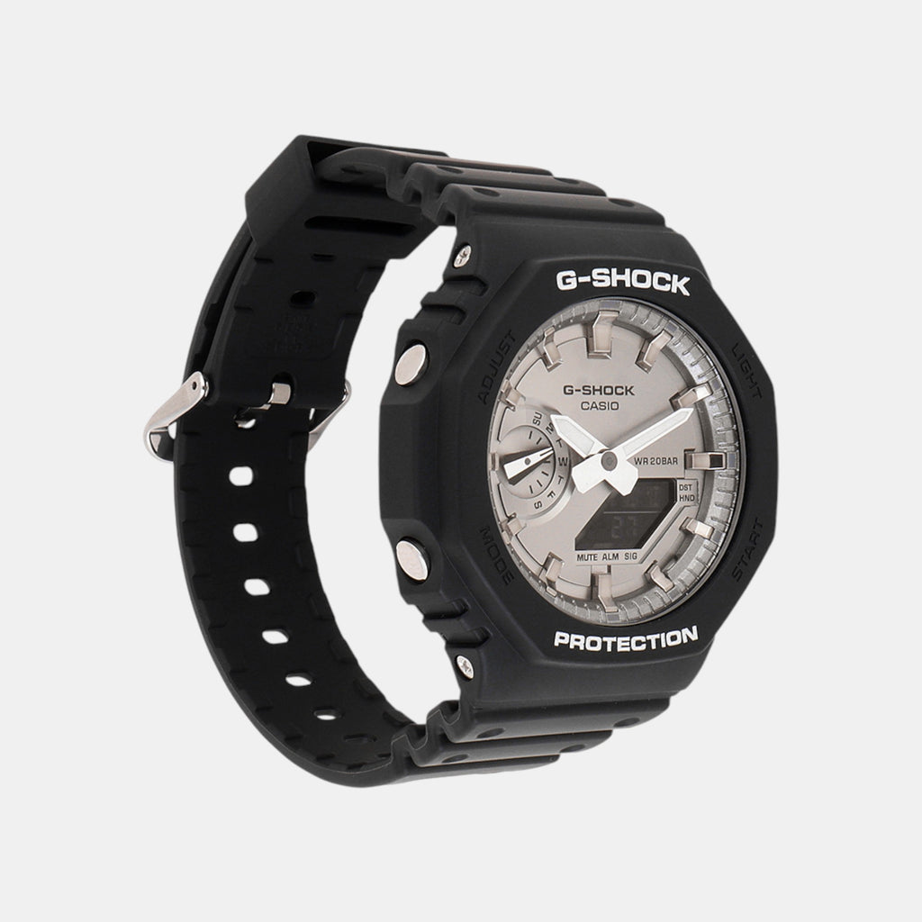 G-Shock Men Quartz Silver Dial Analog-Digital Resin Watch G1454