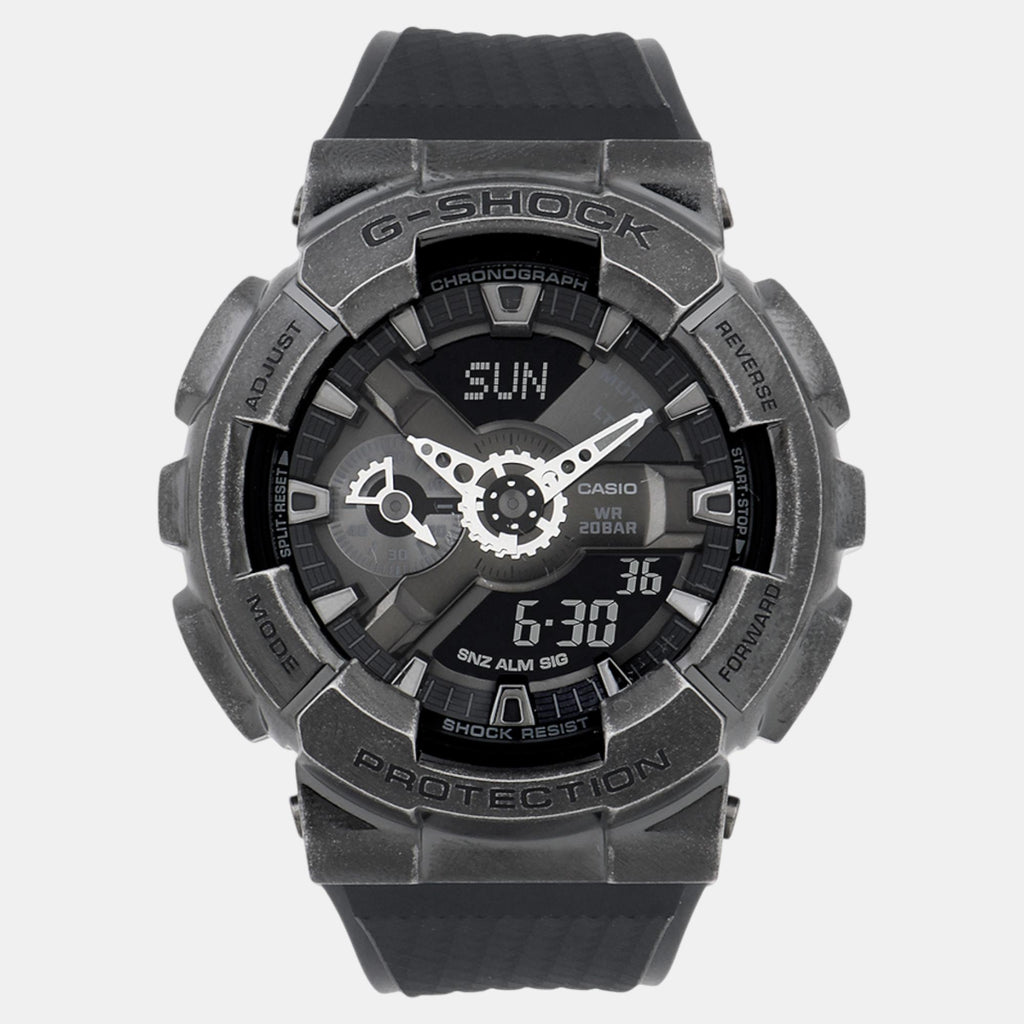 G-Shock Men Quartz Black Dial Analog-Digital Resin Watch G1456